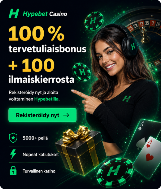 Hypebet rekisteröityminen Suomessa